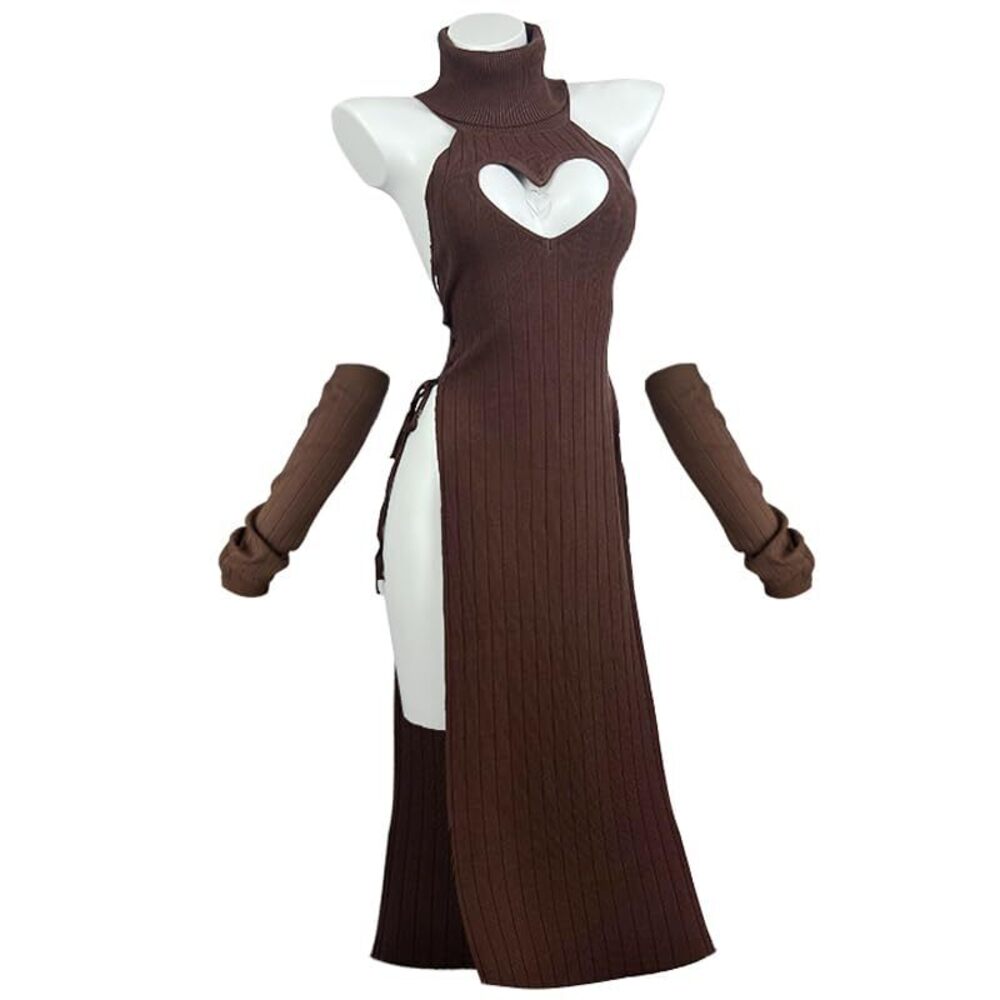 9772 Sexy Dress Cheongsam Halloween Costume premium sweater cosplay